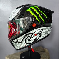 Suomy Track-1 Pecco Bagnaia Winter Test Monster Energy Helmet 100% Original Suomy Italy