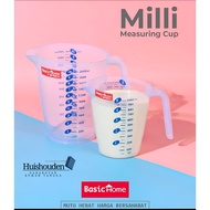 THH43 Basic Home Lion Star Volume 1 Liter & 2 Liter Measuring Cup - Measuring Cup