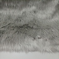 Grey Series - Russian Light Grey Light Grey Faux Fur Carpet Fur Fabric