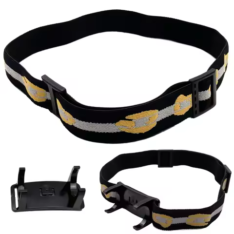 Elastic Headband Belt 360 Degree Adjustable Head Light Strap Mount Holder Fit for D10 D20 D25 H05A H