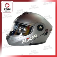[EGM MOTORCYCLE] MOTORCYCLE RXR FULL FACE HELMET MODULAR DUAL VISOR 691B-S1
