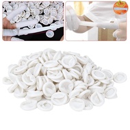 INTOO 300pcs Disposable Finger Cots, Powder Free Non-Slip Latex Finger Protectors, Protective Milk W