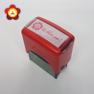 Miss Praise Seal. Review stamp for elementary school teachers. Shiny S-223 instant ink stamp