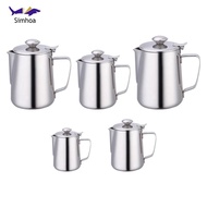 [Simhoa] Milk Frothing Pitcher Barista Tool Coffee Milk Cup for Bar Kitchen Latte Art