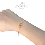 Yours Jewel 916 Gold CD XL Bracelet