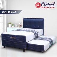 Springbed 2 in 1 Sorong Gold Sandaran X1 by Central