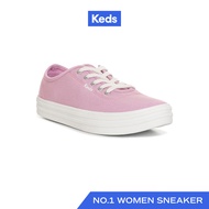 KEDS รองเท้าผ้าใบ แบบผูกเชือก รุ่น BREEZIE CANVAS สีม่วง ( WF66862 )