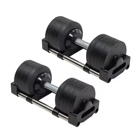 Adjustable 32kg Home Gym Dumbbells Custom Logo Chromed 70lb Set for Adults Body Building Electroplat