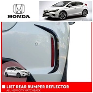 Honda City (2020-2025) Sedan Hatchback Rear Canard Bumper Lip Cover Exterior Accessories GN2 GN5 Cit