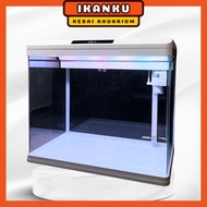 SOBO Mini Aquarium Fish Tank SD-380F SD-480F SD-580F T-830F Set Pump Filter LED Light Mini Bare Ultr