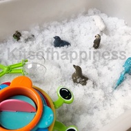 Instant Instant sensory play snowSnow water toys sensory play