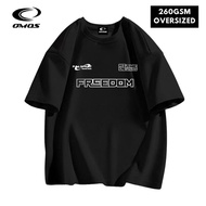 OMOS 260GSM Oversized T-Shirt Freedom