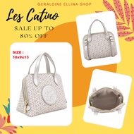 Tas wanita tas branded Les catino satchel bag sale 100 ORIGINAL STORE