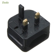 Dudu New European Euro EU 2 Pin to UK 3Pin Power Socket Travel Plug Adapter Converter