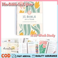 The Bible In A Year: A 52-Week Study Through Gods Word Study Guide 52-Week Womens Bible Study Plan