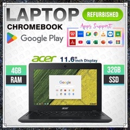 (Refurbished) Acer C771 Chromebook Laptop / 11.6" inch Display / Intel Celeron / 4GB RAM / 32GB SSD 
