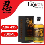 Shinobu Pure Malt Lightly Peated 10 Years Mizunara Oak Finish Whisky 700ml ABV 43%