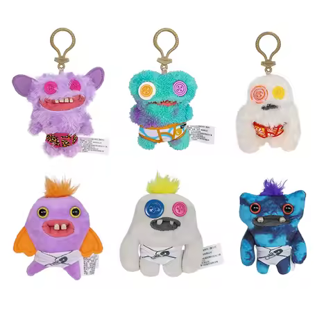 Fuggler Plush Funny Ugly Monster BabyFugg Series Fuggler Keyring series