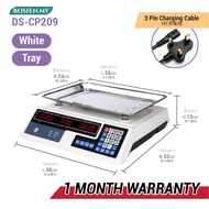 40kg Rechargeable Electronic market Counting Digital Price Scale Penimbang Harga Timbang Pasar Digit
