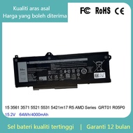 15.2V GRT01 Laptop Battery for Dell Latitude 5421 5431 5521 5531 Precision 3561 3470 3561 3571 m17 R