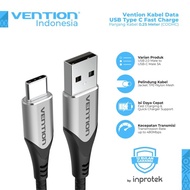 Vention Kabel Data USB Type C Fast Charge Android Samsung Huawei Oppo