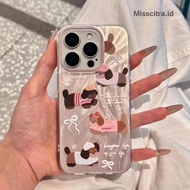 YX215 SOFTCASE CASING CUTE PUPPIES COMPATIBLE FOR REDMI A1 A2 A3 5A 6A 8 8A PRO 9A 9C 9T 10 10A 10C 