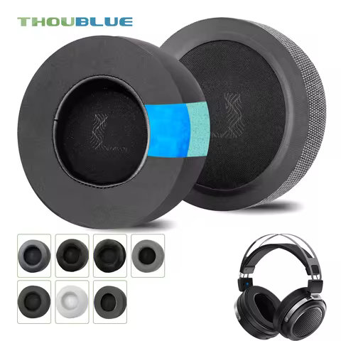 THOUBLUE Replacement Ear Pad for FiiO-JT1 Headphones Earpads Earmuffs Ear Cushion Cover Sleeve
