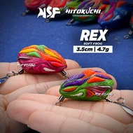 [MSF] Hitokuchi REX Soft Frog 3.5cm 4.7g | Snakehead Haruan Thailand Latec Rubber Umpan Tiruan Katak