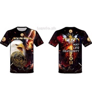 2021 New Zeta Phi Omega ZPO is worth having a 3D Printed T-shirt