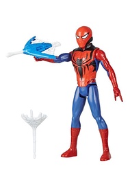 Spider-Man Marvel Titan Hero Series Blast Gear Action Figure Toy with Blaster, 2 Projectiles and 3 A