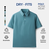 BlueButton Foggy Blue Active WearPOLO Shirt