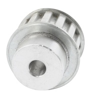 Uxcell a14071400ux0046 9.525mm Pitch 10mm Bore 14T Flanged Synchronous Timing Belt Pulley L14, Alumi