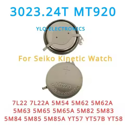 1pcs 3023.24T 3023-24T MT920 with Feet 3023 24T 302324T Original New Seiko Kinetic Watch Rechargeabl