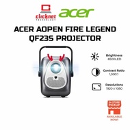 ACER AOPEN FIRE LEGEND QF23s PROJECTOR LCD/1080P/UK PW-GREY