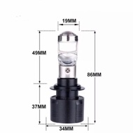 Rayton M8 H4 Mini Projector Led Motorcycle LED Light