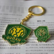 Z Zhongchao Beijing National An Beijing Team Fan Merchandise Gift Team Badge Metal Keychain Brooch B