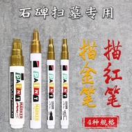 Pen Cat Perisai Pen Cat Penanda Putih Kalis Air Kalis Minyak Tidak Luntur Cat Sentuhan Pen Cat Tayar