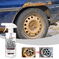 Iron Remover 120ml Rust Remover Iron Wheel Cleaner for Tar Lime Dust Brake Paint Spot Metal Stain Ox
