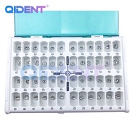 48pcs/box  Dental Kids Crown Dental Stainless steel primary molar crown Steel Prefabricated Temporar