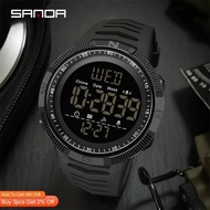 Sanda 6014 New Fashion Military Mens 50M Waterproof Sports Watch