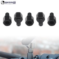 QUENNA Motorcycle Mirror Adapter M10 M8 10MM 8MM Rearview Mirrors Adapters Conversion Bolt Screws Cl