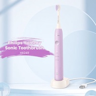 Philips Sonicare HX2411 Sonic Electric Toothbrush 30,000rpm 3 Mode Deep Cleaning Teeth Gum Care USB Charging Replaceable Brush Head Toothbrush