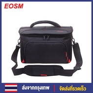 จัดส่งภายใน 24 ชั่วโมง EOSM วัสดุกันน้ําไนล่อน DSLR กระเป๋ากล้องถ่ายภาพแบบพกพากระเป๋าสําหรับ Canon 1