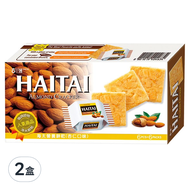 HAITAI 海太 營養餅乾 杏仁口味  133g  2盒