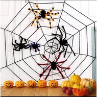 Giant Spider Web Halloween Decoration Scary Can