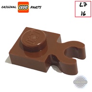 L7.16. LEGO PLATE PARTS #60897 - PLATE SPECIAL 1 x 1 WITH CLIP VERTICAL (THICK OPEN O CLIP)