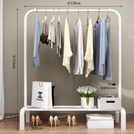 Simple clothes hanger floor-to-ceiling household single-pole drying rack bedroom student dormitory f