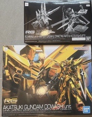 全新Bandai RG 曉+不知火裝備一set