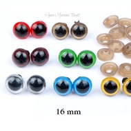 16 mm - Colors Safety Eyes / Bear Eyes