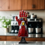 Nano Gloves 76223 Compatible with Lego Marvel Iron Man Thanos Wolverine Building Block Toys Gift Orn